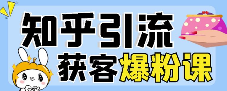 2022船长知乎引流+无脑爆粉技术：每一篇都是爆款，不吹牛，引流效果杠杠的-问小徐资源宝库