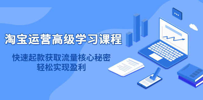 淘宝运营高级学习课程：快速获取流量核心秘密，轻松实现盈利！-问小徐资源宝库