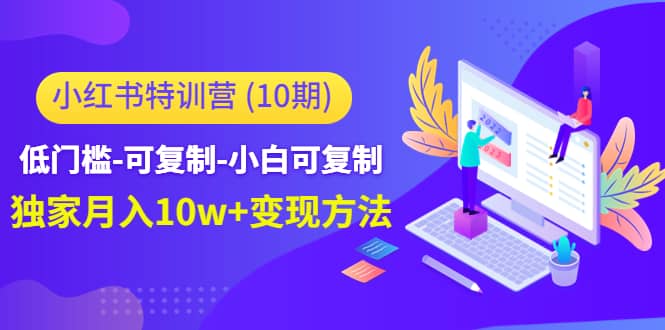 小红书特训营（第10期）低门槛-可复制-小白可复制-问小徐资源宝库